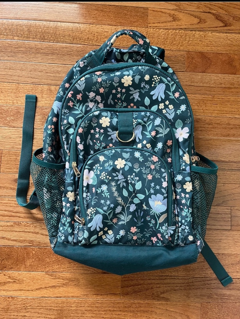 Pottery Barn Teen Gear-Up Rifle Paper Co. Bramble Fields Evergreen Backpack